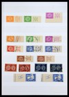 Israel 1948-1982 Partly Double Mnh Mh Used In 2 Borek Album Stamp Collection