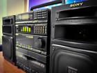 Sony Fh-808r     rare     Vintage Compact Double Cassette Boombox System