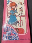 Vintage 1969 Mod Kitsch Holiday Fair Telephone   Address Book In Original Box