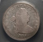 1805 Draped Bust Quarter 25c Anacs Gd4 Details Mintage 121k Free Shipping