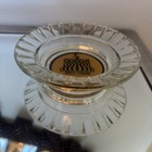 4 Queens Hotel Casino Vintage Ashtray Las Vegas Glass Collectible