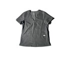 Figs Black Small Scrub Top