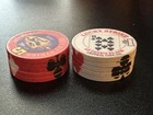    rare  1    5 Lucky Strike At Pete   s Place Full Stackable Casino Chip Sets   