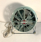 Vintage 1950   s Westinghouse Aqua Riviera 2 Speed Tilt Table Fan -works Excellent