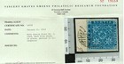 Nova Scotia  3 Vf Used On Piece   with Certificate  