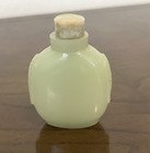 Fabulous Pale Celadon Jade Snuff Bottle 18th 19th Century Chinese Nephrite