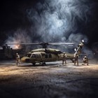       wltoys Xk K170 Brushless 4-ch Rc Helicopter uh-60l Blackhawk With Light  Rtf