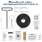 Upgraded Brake Tune Up Kit 10819  Brake Parts Replacement For Tapco Pro 14 And 