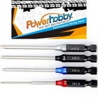 Powerhobby Standard   Metric Rc Hex Driver 1 4  Power Tool Tip Set Combo