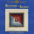 Mill Hill Buttons Beads Kit Counted Cross Stitch Log Cabin Quilt Mh14-1203