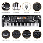 Keyboard Piano Kids 61 Key Electronic Digital Piano Musical Instrument Kit Wi   