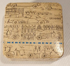 Daimler-benz Germany 100th Anniversary Silver-tone Commemorative Medal From 1986