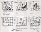 Pryde Of The X-men Pilot Storyboard Original Art Set - Cyclops Intro Sequence 