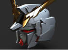 Gundam Unicorn Cosplay Helmet