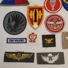 Excellent Lot Of 30 Vintage   Rare Military Patches Sas  Paratroopers   More