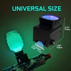 Gel Blaster Uv Led Feedneck To Light Up Blaster Ammo Glow In Dark Night Outdoor