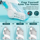 Bunion Corrector Hallux Valgus Big Toe Straightener Splint Separator Pain Relief