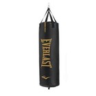 Everlast Durable Heavy Punching Bag With Handwrap And Elite Cardio Gloves  Black