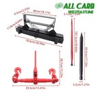 Hay Spear 39  With Fork 1600lbs Loading Capacity For Skid Steer Loader Tractor