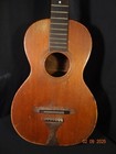 Antique Parlor Guitar Oak Back And Sides Spruce  Top
