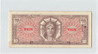 Usa Mpc 10 Dollars Series 641  Orig  Au  Rust   Staple Holes  J01824326j   T6