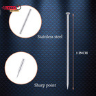 2000pcs Straight Pins For Crafts  Sewing Pins For Fabric Dressmaker Pins  Long 1