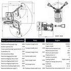 3 5 Ton Mini Excavator Kubota V1505 Diesel Engine Cab Pilot Control Side Swing