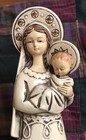 Vintage Dickson Japan Virgin Mary With Jesus Child Figure Christmas 12 5  Tall