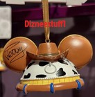 Disney Parks 2026 Toy Story Woody Autograph Ear Hat Christmas Ornament New
