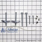 Ge Microwave Installation Hardware Kit Wb02x35527
