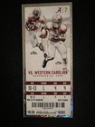 2019 Alabama Football Full Ticket
