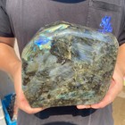 9 5lb Natural Gorgeous Labradorite Quartz Crystal Stone Specimen Healing