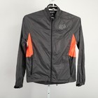 Fox Racing Windbreaker Jacket Mens Medium Nylon Lightweight Zip Up Mtb Bike Trai