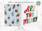 Hallmark Christmas Card Assortment Box Of 24 Unique Designs Cards Envelopes New