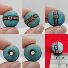 Old Roman Mosaic Glass Trade Bead Eye Stripe Millefiori Tribal Round Bead Roman