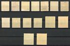 Chile 1911 Portraits Complete Scott  98-112 Mint Vf xf Og Lightly Hinged Rare     