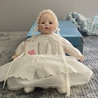 Madame Alexander Victoria 19in Baby Doll Christening Gown   Bonnet W  Box 1960