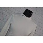 Nike Gym Shirt Mock Turtleneck White Dri-fit Performance Girls Size Yxl