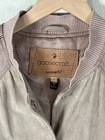 Goosecraft Bomber 087 Suede Leather Bomber Jacket Women s Size L