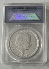 2013 Great Britain Britain 2 Pounds 1 Oz Fine Silver Coin Bullion Anacs Ms70 