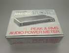 Realistic Apm-300 Peak   Rms Audio Power Meter With Box - Vintage - 80   s
