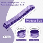 3 3ft 18mm Dia 1 8 1 Heat Shrink Tubing For Fishing Rods  Purple