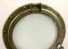 Antique 24 Inch Marine Canal Boat Porthole-mirror Ship Round Glass Wall Decor