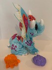 Furreal Friends Hoppin Topper Interactive Dinosaur Plush Blue Triceratops Toy