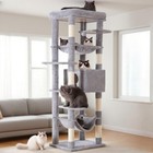 Cat Tree For Large Cats 20 Lbs Heavy Duty 69 Inches Xxlcat Tower For Indoor Cats