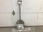 Sani-lav 207r Scoop Shovel  304 Stainless Steel Blade  25 In L Silver 304