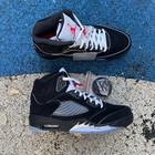 Aj 5 Retro Og Black Metallic Reimagined Hf3975-001 Men s Shoe Sizes 7-14