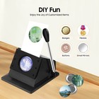 Button Maker 58mm Card Badge Punch Press Machine 500grams Parts Circle Cutter