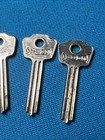8x Master Lock 105k Vintage Padlock Key Blanks  Uncut New Old Stock Locksmith