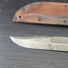 Vtg U s  Utica Cut Co  12  Military Fighting Combat Knife W sheath 7  Blade